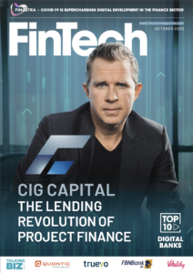Fintech Magazine Cover - Charles D Carey